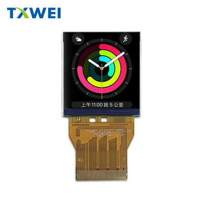 평면 1.54인치 RGB 인터페이스 320 * 320 작은 크기의 LCD 디스플레이 화면 700nits