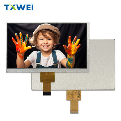 태양에서 읽을 수 있는 TFT LCD 디스플레이 화면과 함께 7인치 LCD 모듈