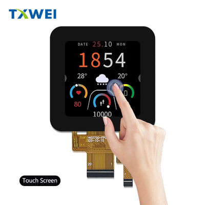 1.54인치 240*240IPS 지능형 원격 제어 소형 가전제품 사각형 LCD 디스플레이 터치 스크린