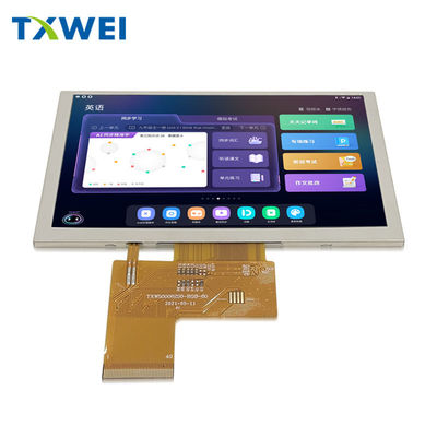 5인치 IPS LCD TFT 800*480 해상도 RGB 24 인터페이스 LCD 디스플레이 모듈 ST7262