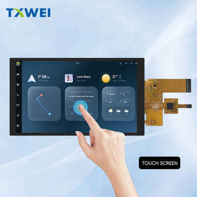 TFT LCD 디스플레이 5 인치 LVDS 인터페이스 350nits 40 핀 720*1280 5.0 인치 용량 터치 스크린