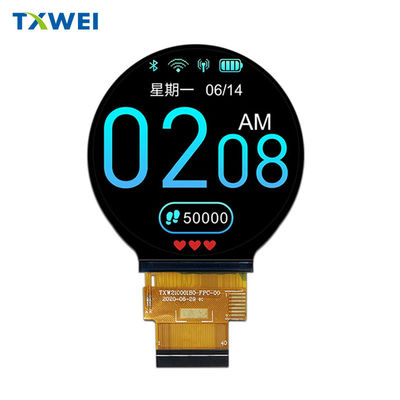 2.1 인치480*480IPS 청소 기계 패널 산업 제어 의료 손잡이 스위치 기기 원형 LCD 디스플레이 화면