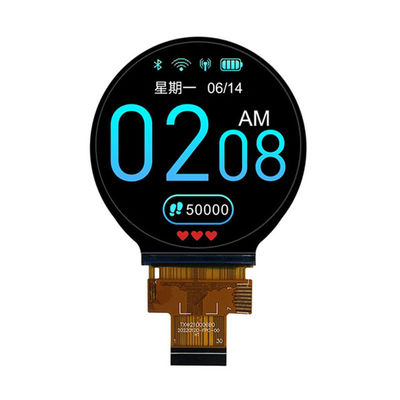 2.1-인치 TFT 원형 LCD 디스플레이 모듈 맞춤형 원형 스마트 워치 LCD 화면
