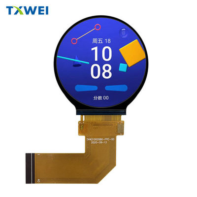 2.1-인치 480 * 480 원형 TFT LCD 스마트 소형 가전 디스플레이 화면