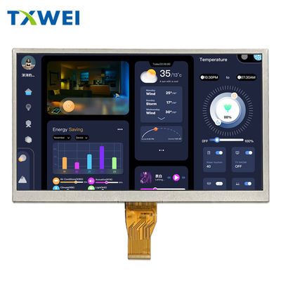 10자동차 내비게이션 디스플레이를 위한 LVDS 인터페이스와 함께 1인치 1024*600 TFT LCD 화면