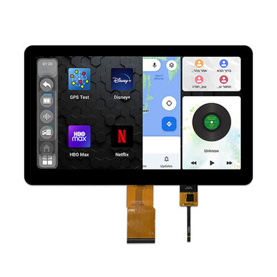 LVDS 인터페이스 10.1 인치 TFT LCD 1024*600 점 용량 터치 스크린