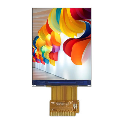 2인치 240*320TFT LCD 400cd/m2 밝기 SPI 인터페이스 전기 차량 기기 표시판