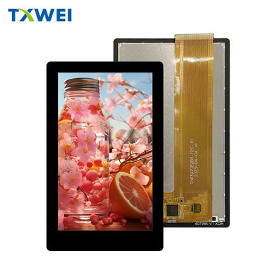 3.97인치 TFT LCD 모듈 해상도 480 * 800 400nits 라즈베리 파이 용량 터치 스크린