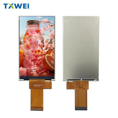 45인치 LCD 디스플레이 화면 RGB 인터페이스 480 * 854 TN/IPS LCD 디스플레이 모듈