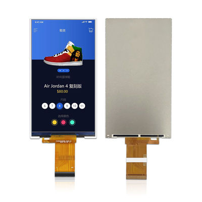 RGB 인터페이스와 함께 5인치 TFT LCD 화면 480 * 854 사용자 지정 용량 터치 LCD 디스플레이 화면