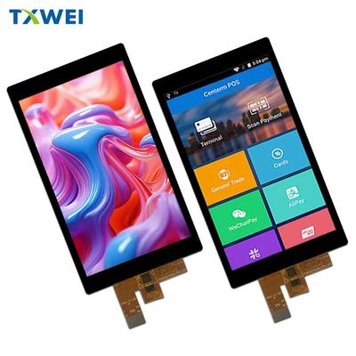 멀티 터치 PCAP TFT 5.5 인치 디스플레이 MIPI 인터페이스 1080*1920 픽셀 저렴한 가격 보증