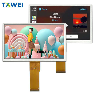 7인치 TFT LCD 디스플레이 1024 * 600 점 50 핀 RGB 인터페이스 HX8282A11 사용자 지정 터치 화면