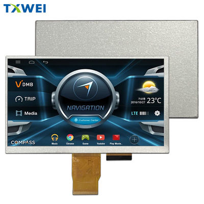 7인치 450cd/m2 RGB 24비트 인터페이스 HX8282A11 자동차 기기 TFT LCD 디스플레이 화면