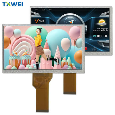 7인치 IPS TFT LCD 800*480 픽셀 262K 풀 컬러 디스플레이 RGB 24 비트 인터페이스