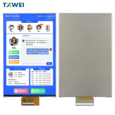 800 * 1280 LVDS IPS 산업 제어 LCD 화면 터치 기능과 함께 8인치 2차 디스플레이