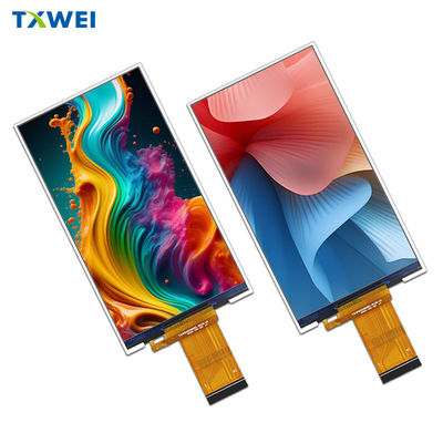 5.0 인치 480x854 해상도 400nits RGB 24 BIT 인터페이스 TFT LCD 패널 5