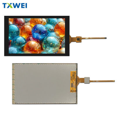 7인치 TFT LCD 디스플레이 800*1280 밝기 350cd/m2 보안 액세스 제어 디스플레이 패널