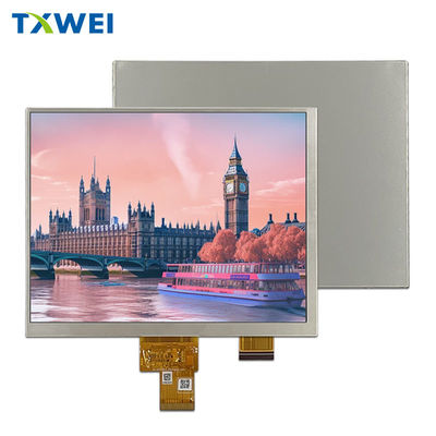 8인치 TFT LCD 화면 1024 * 768 디스플레이 LVDS 풀 뷰 산업 제어 의료 디스플레이 패널